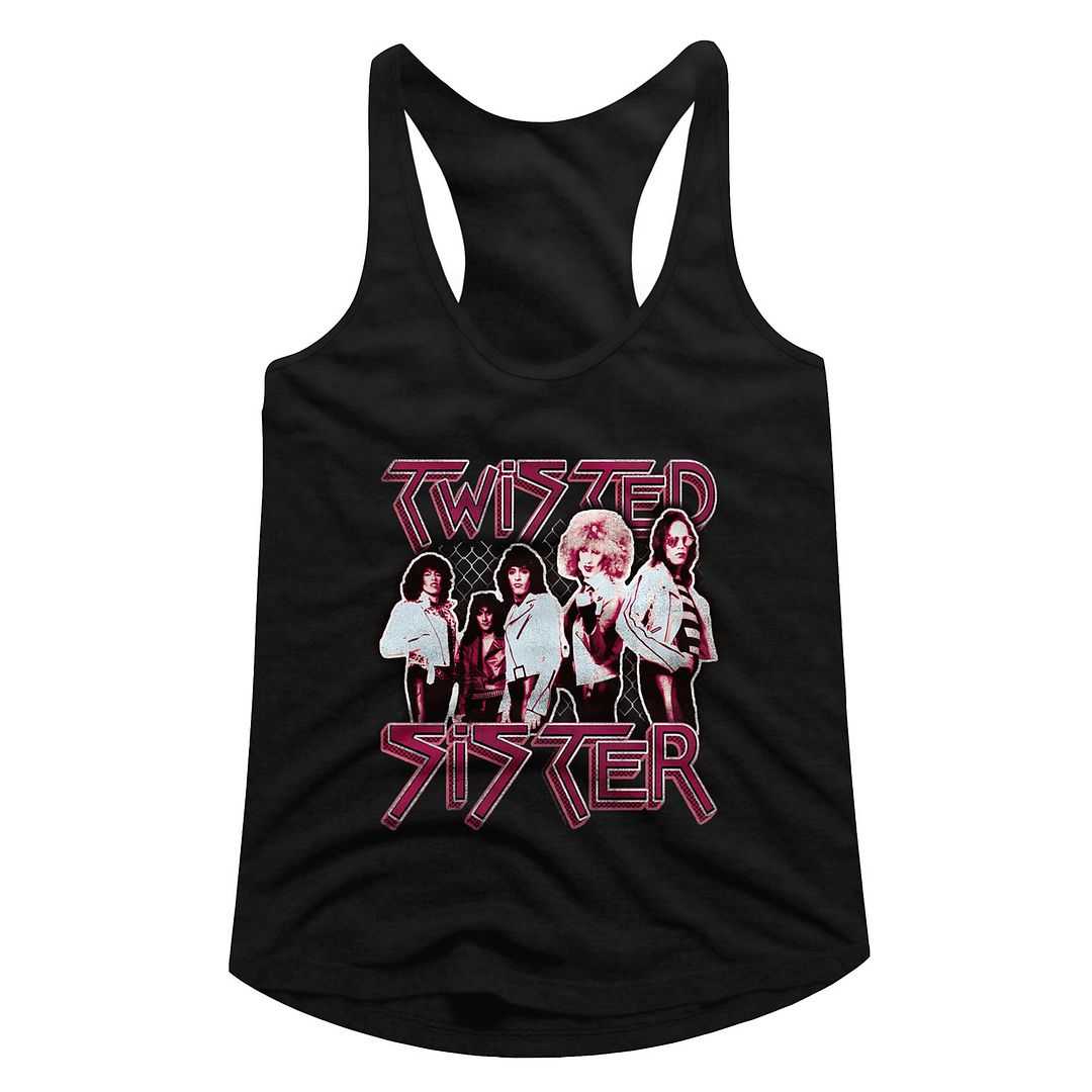 Twisted Sister - PRETTY IN PINK Adult Shirt