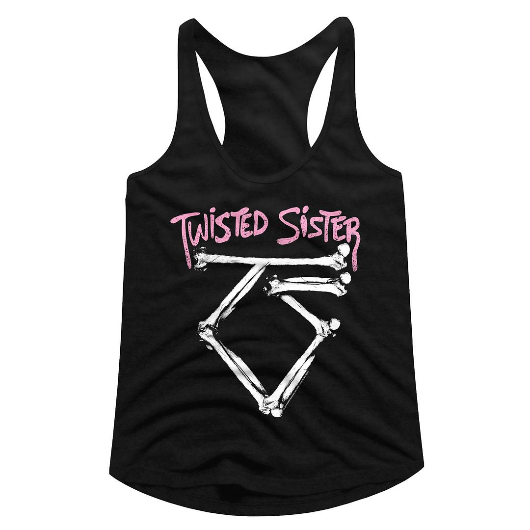 Twisted Sister - BONE LOGO Adult Shirt