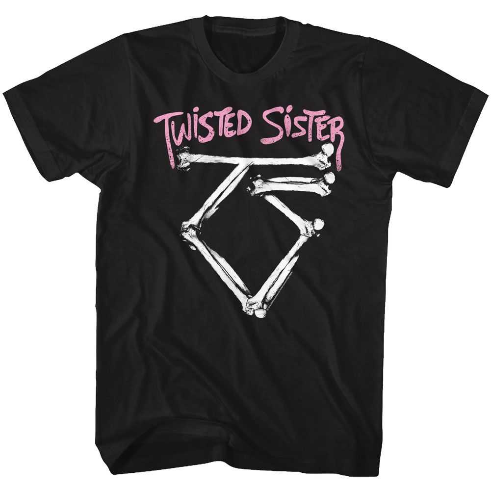 Twisted Sister - BONE LOGO Adult Shirt