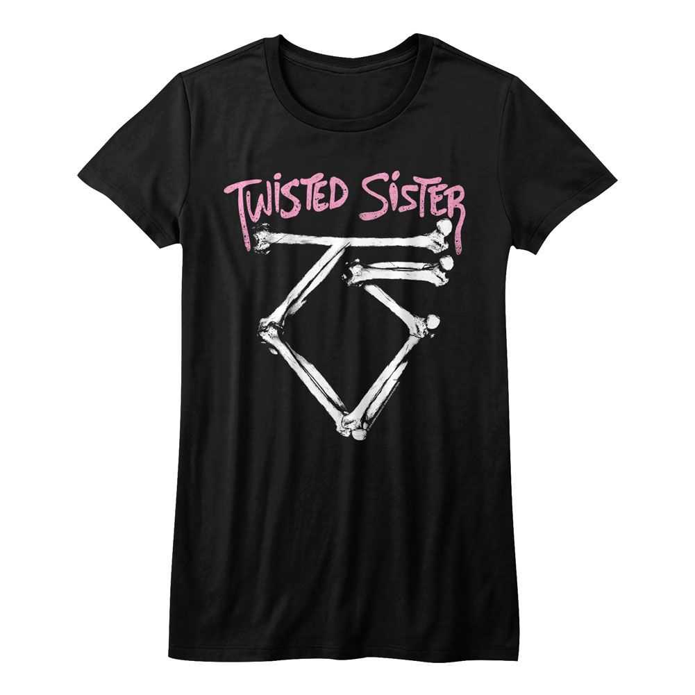 Twisted Sister - BONE LOGO Adult Shirt