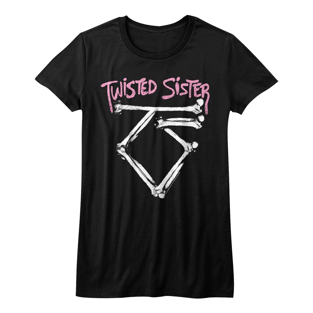 Twisted Sister - BONE LOGO Adult Shirt