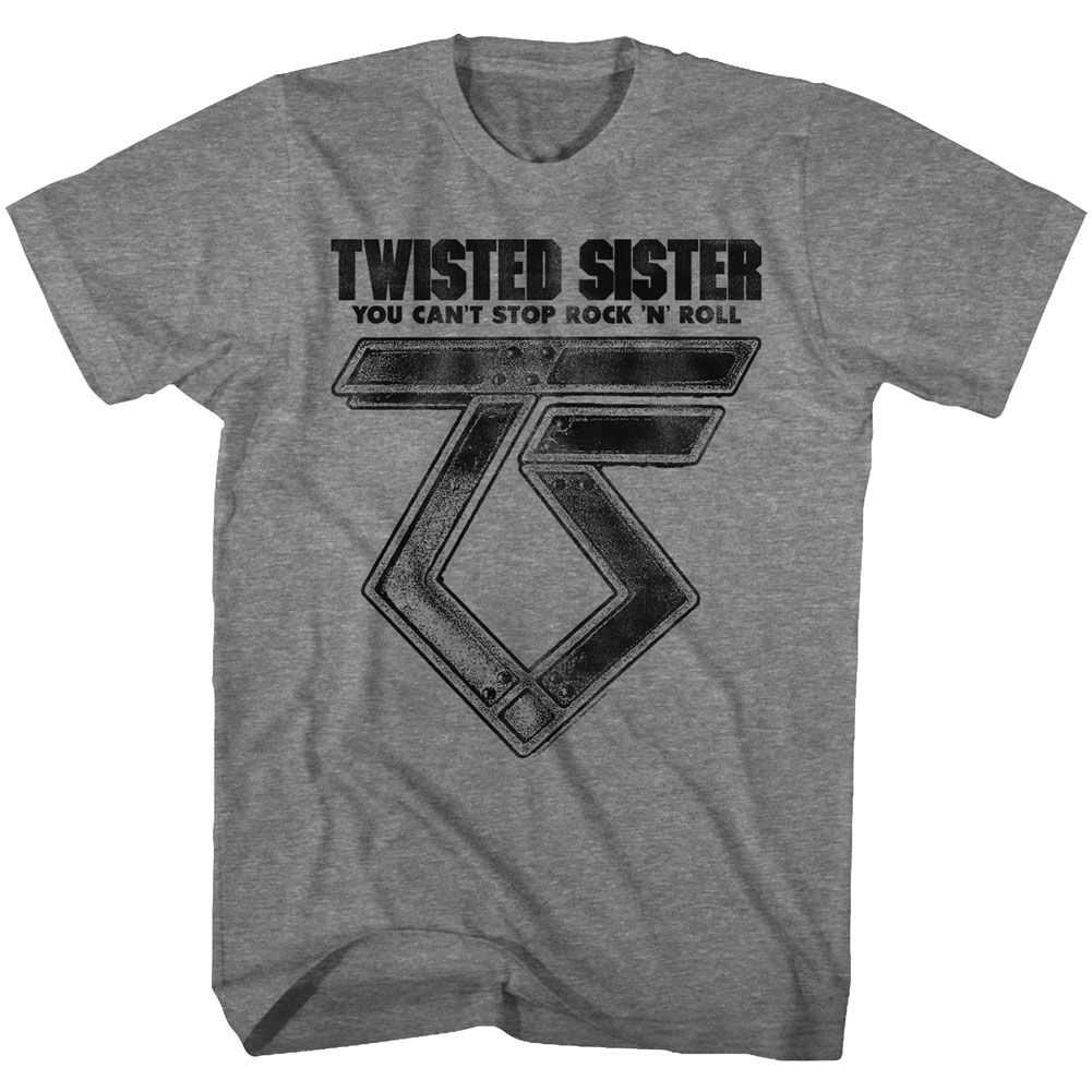 Twisted Sister - CANT STOP ROCKNROLL Adult Shirt