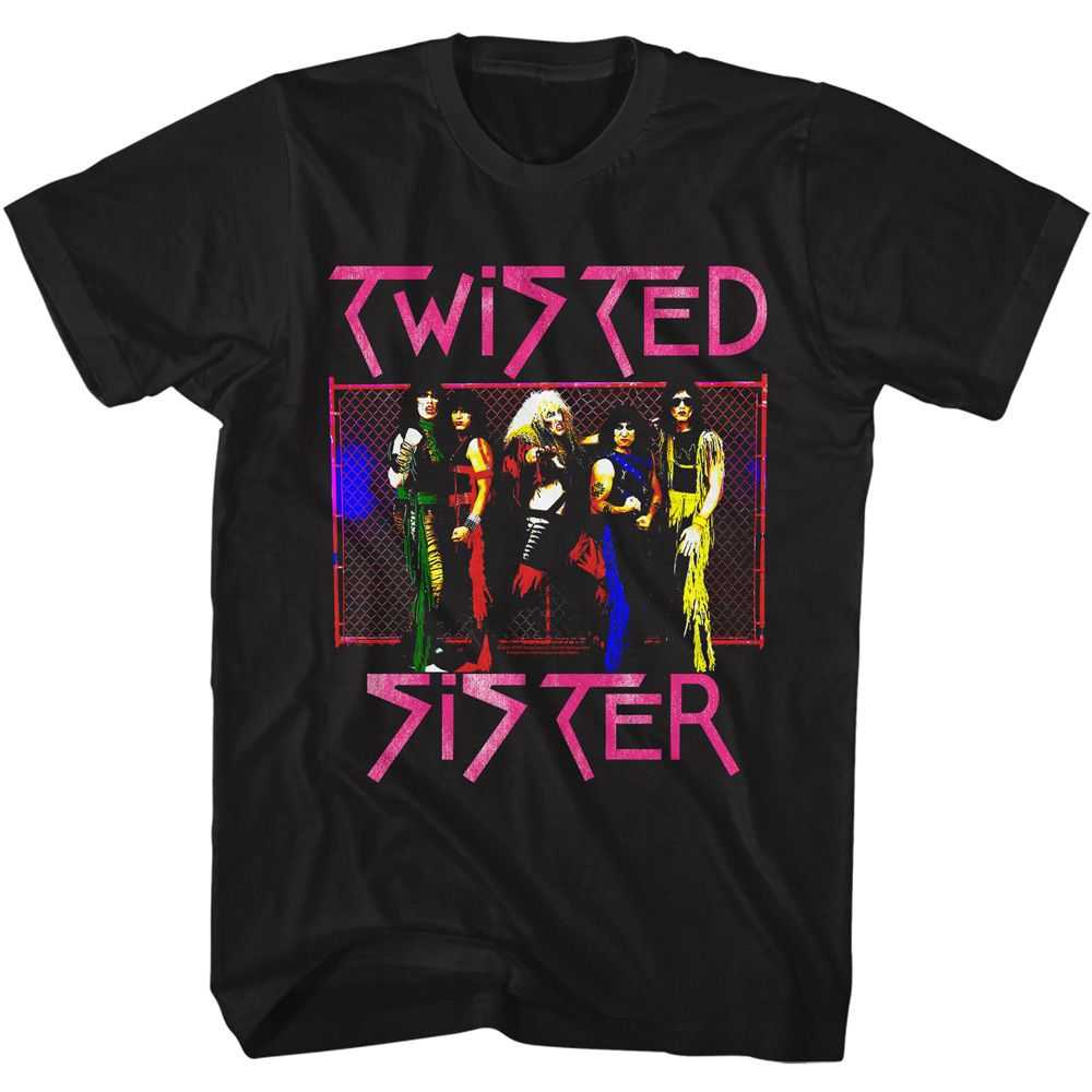 Twisted Sister - TWISTED SISTER FENCE PHOTO Adult Shirt