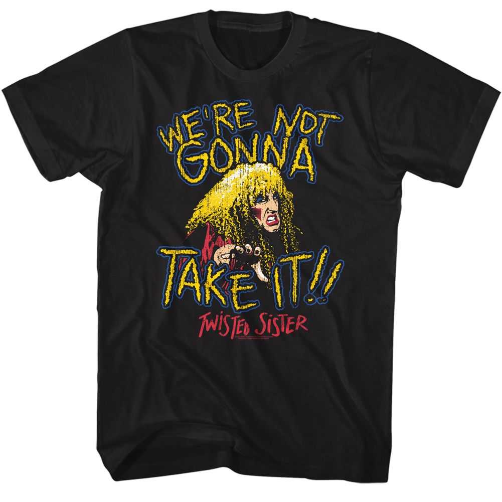 Twisted Sister - TWISTED SISTER-NOT GONNA TAKE IT Adult Shirt