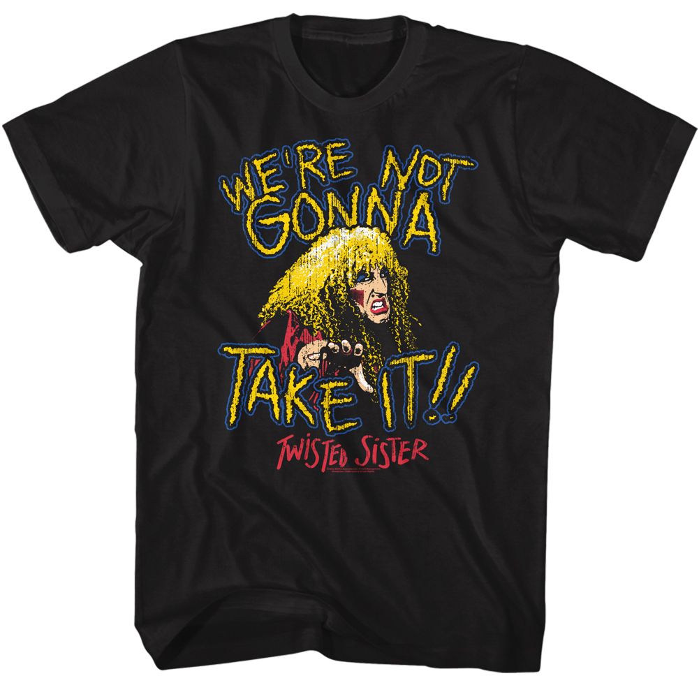 Twisted Sister - TWISTED SISTER-NOT GONNA TAKE IT Adult Shirt