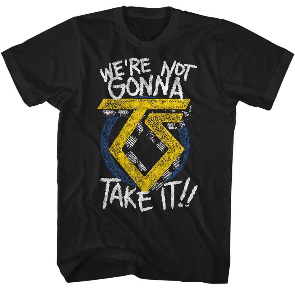 Twisted Sister - TWISTED SISTER-WERE NOT GONNA Adult Shirt