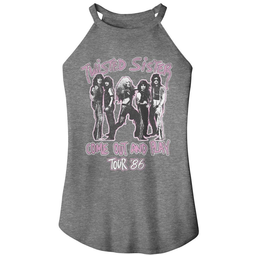 Twisted Sister - TWISTED SISTER COME OUT AND PLAY Adult Shirt