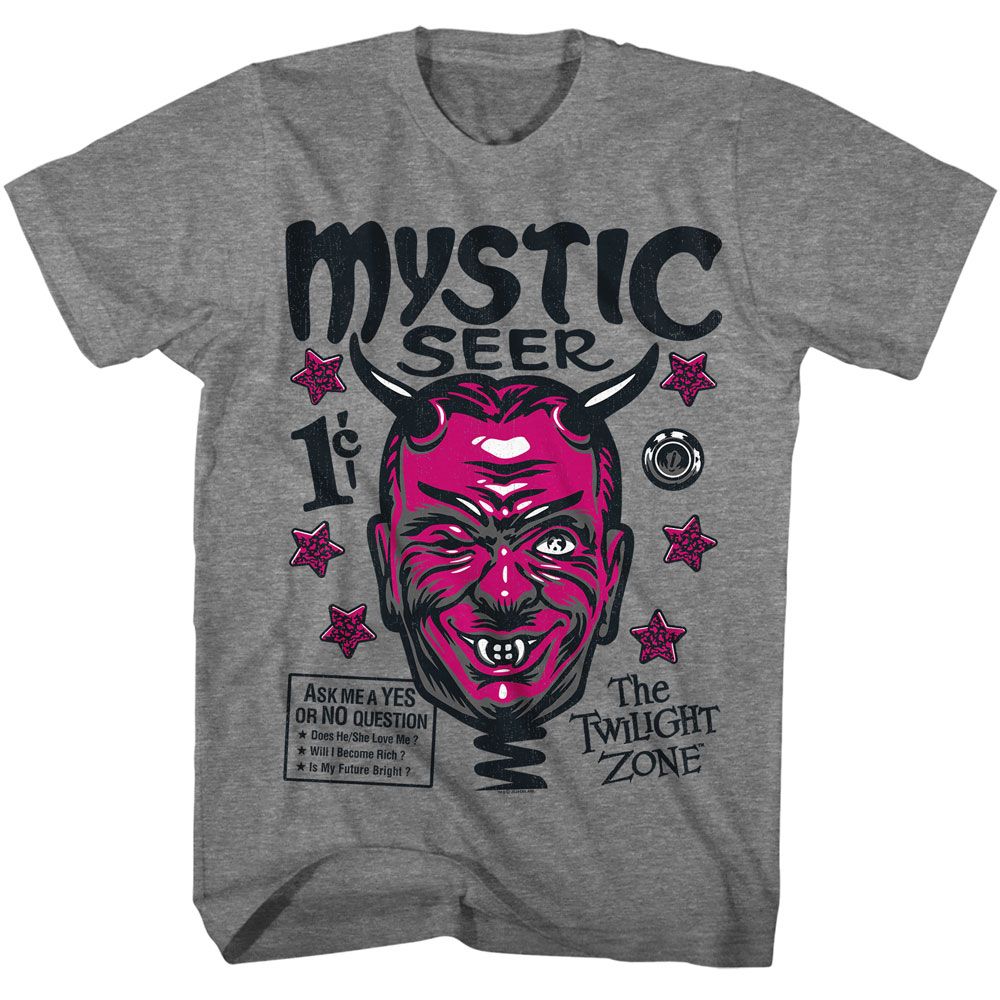 Twilight Zone - TWILIGHT ZONE MYSTIC SEER Adult Shirt