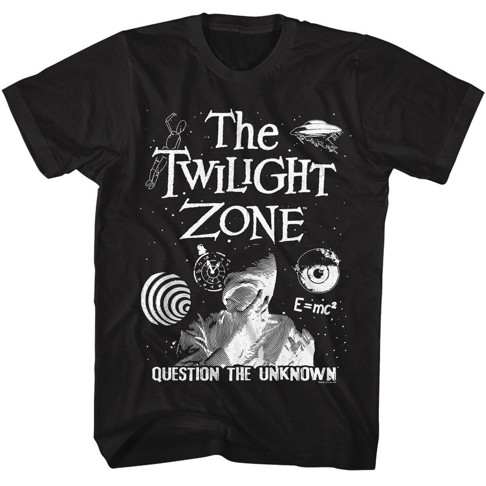Twilight Zone - TWILIGHT ZONE QUESTION THE UNKNOWN Adult Shirt