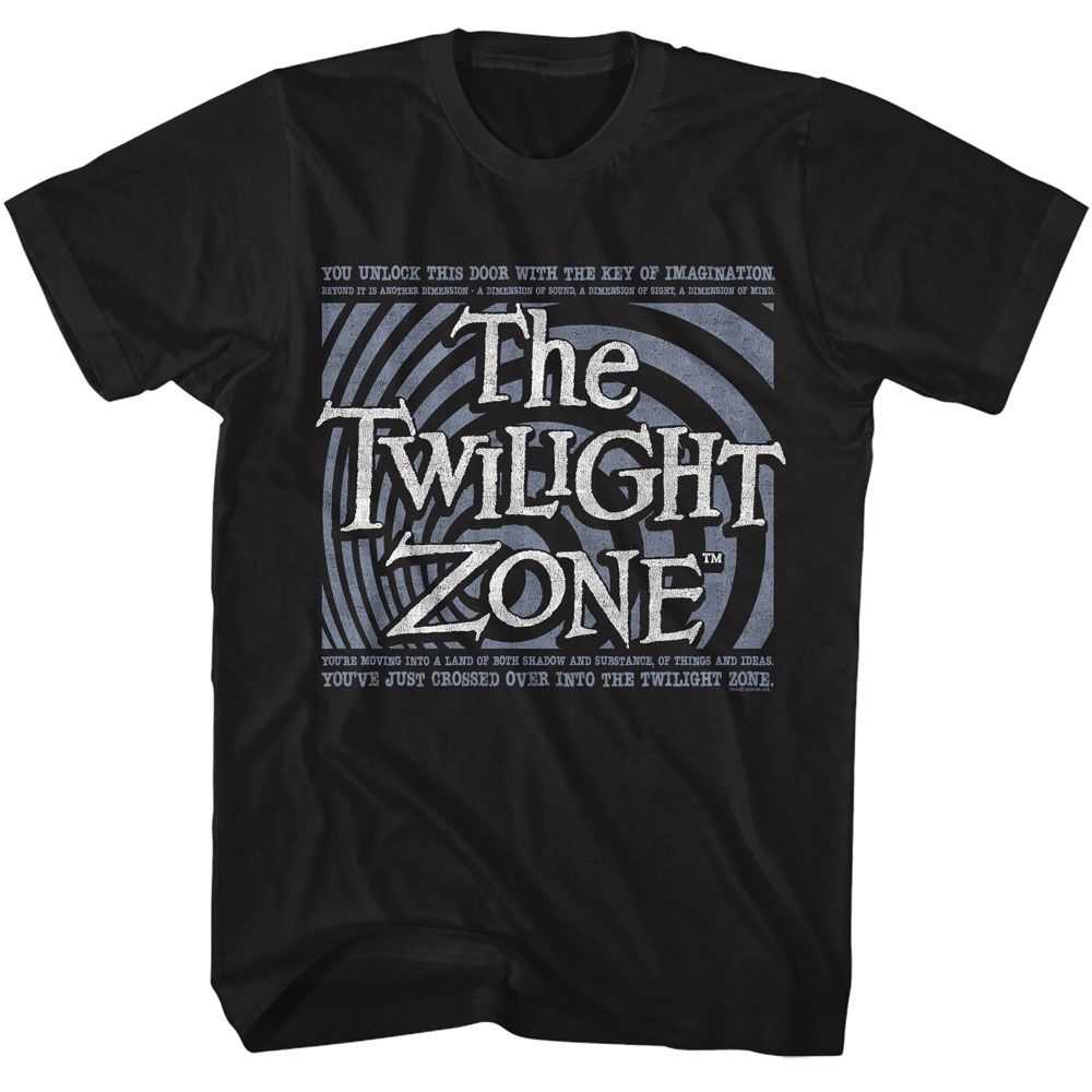 Twilight Zone - TWILIGHT ZONE YOU UNLOCKED THIS DOOR Adult Shirt