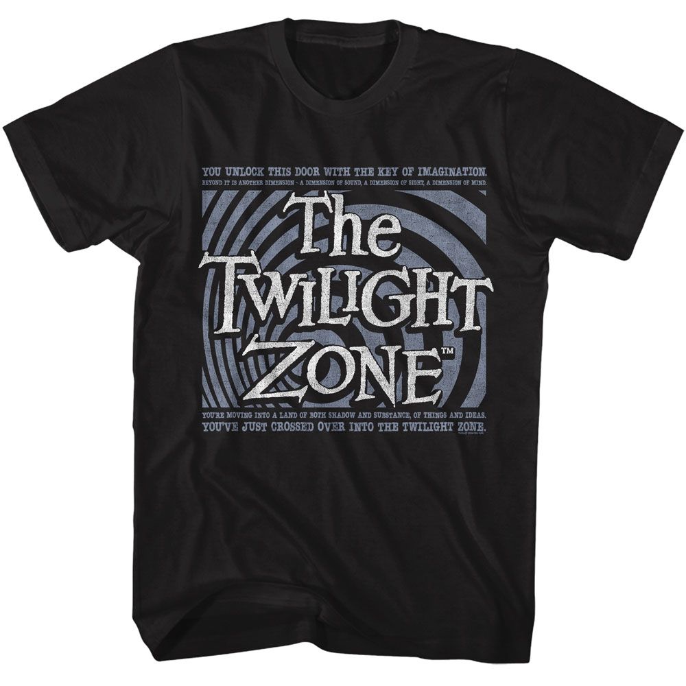Twilight Zone - TWILIGHT ZONE YOU UNLOCKED THIS DOOR Adult Shirt
