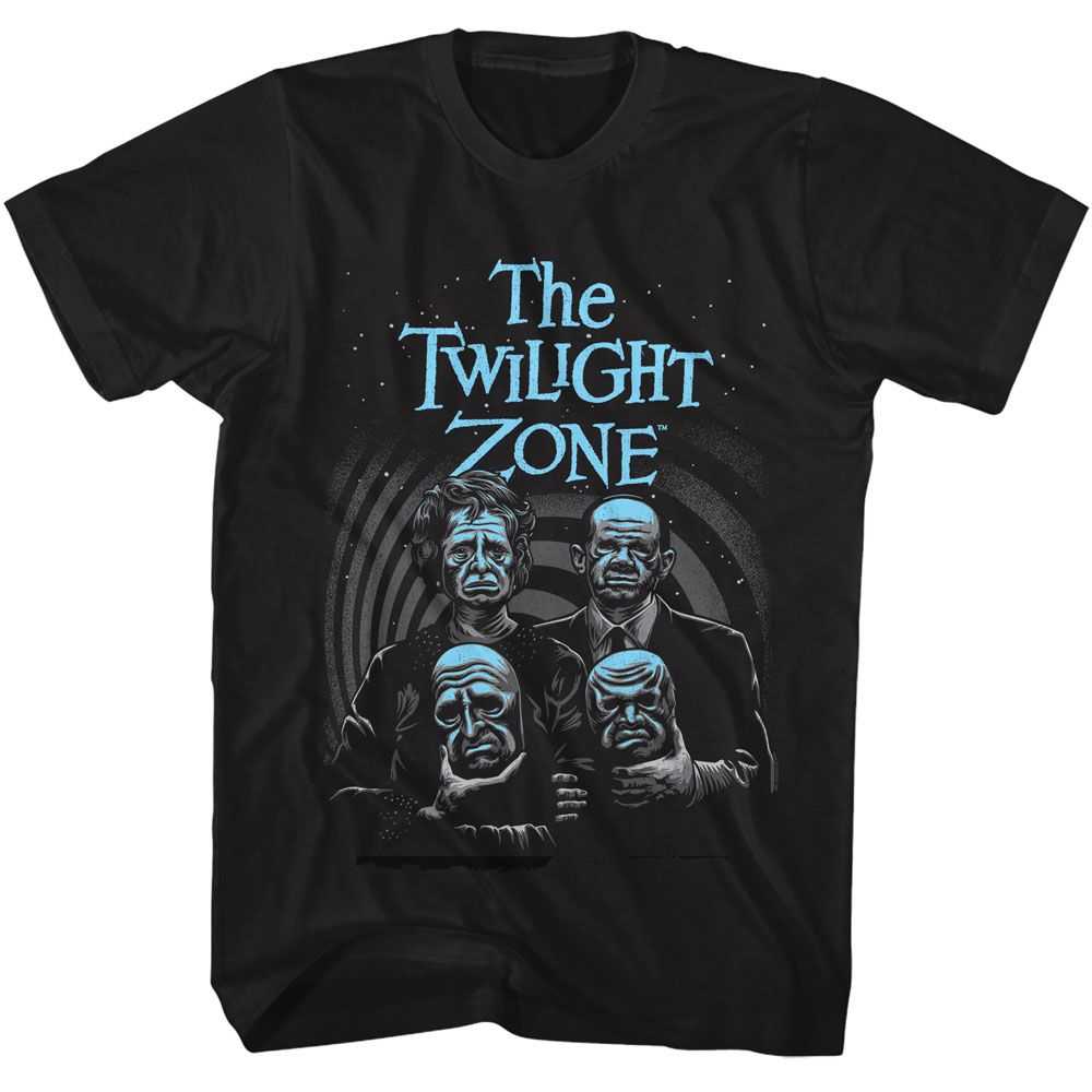 Twilight Zone - TWILIGHT ZONE THE MASKS Adult Shirt