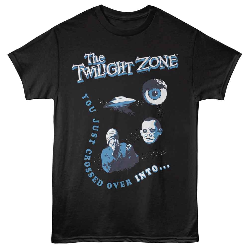 Twilight Zone - TWILIGHT ZONE YOU JUST CROSSED OVER Adult Shirt