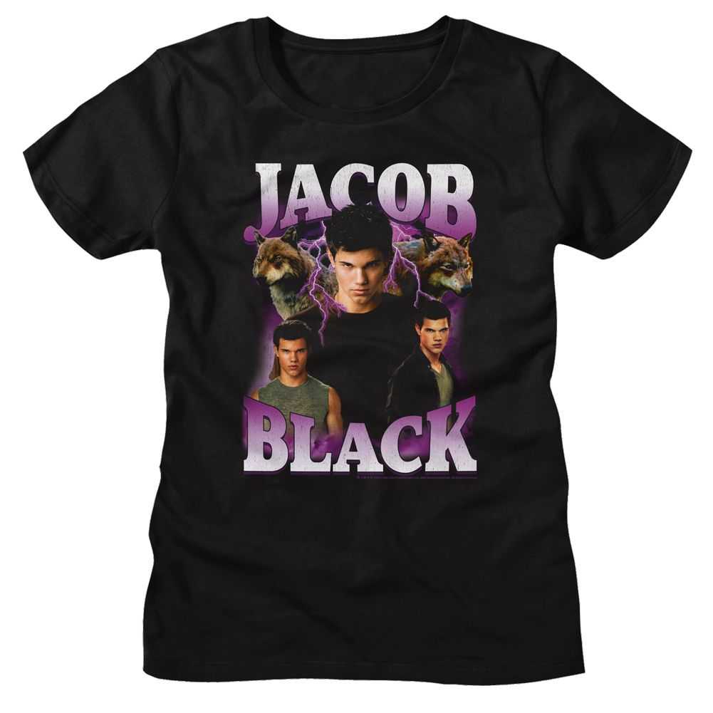 Twilight - TWILIGHT JACOB BLACK LIGHTNING Adult Shirt
