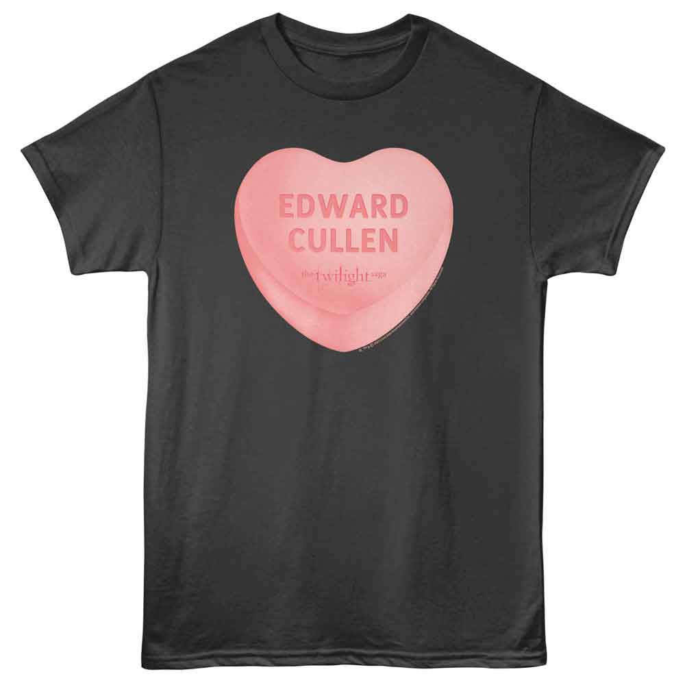 Twilight - TWILIGHT EDWARD CANDY HEART Adult Shirt