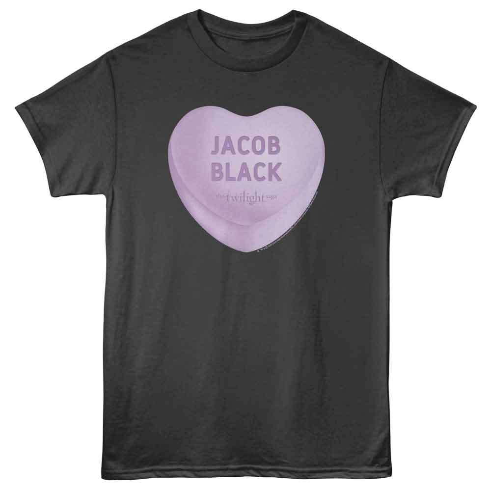 Twilight - TWILIGHT JACOB CANDY HEART Adult Shirt