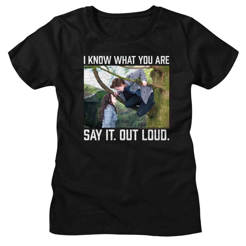 Twilight - TWILIGHT SAY IT OUT LOUD Adult Shirt