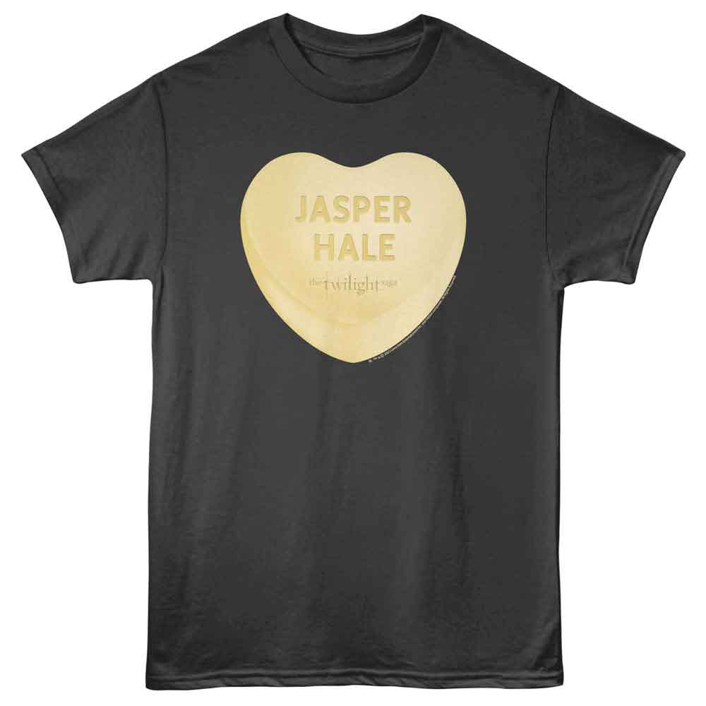 Twilight - TWILIGHT JASPER CANDY HEART Adult Shirt