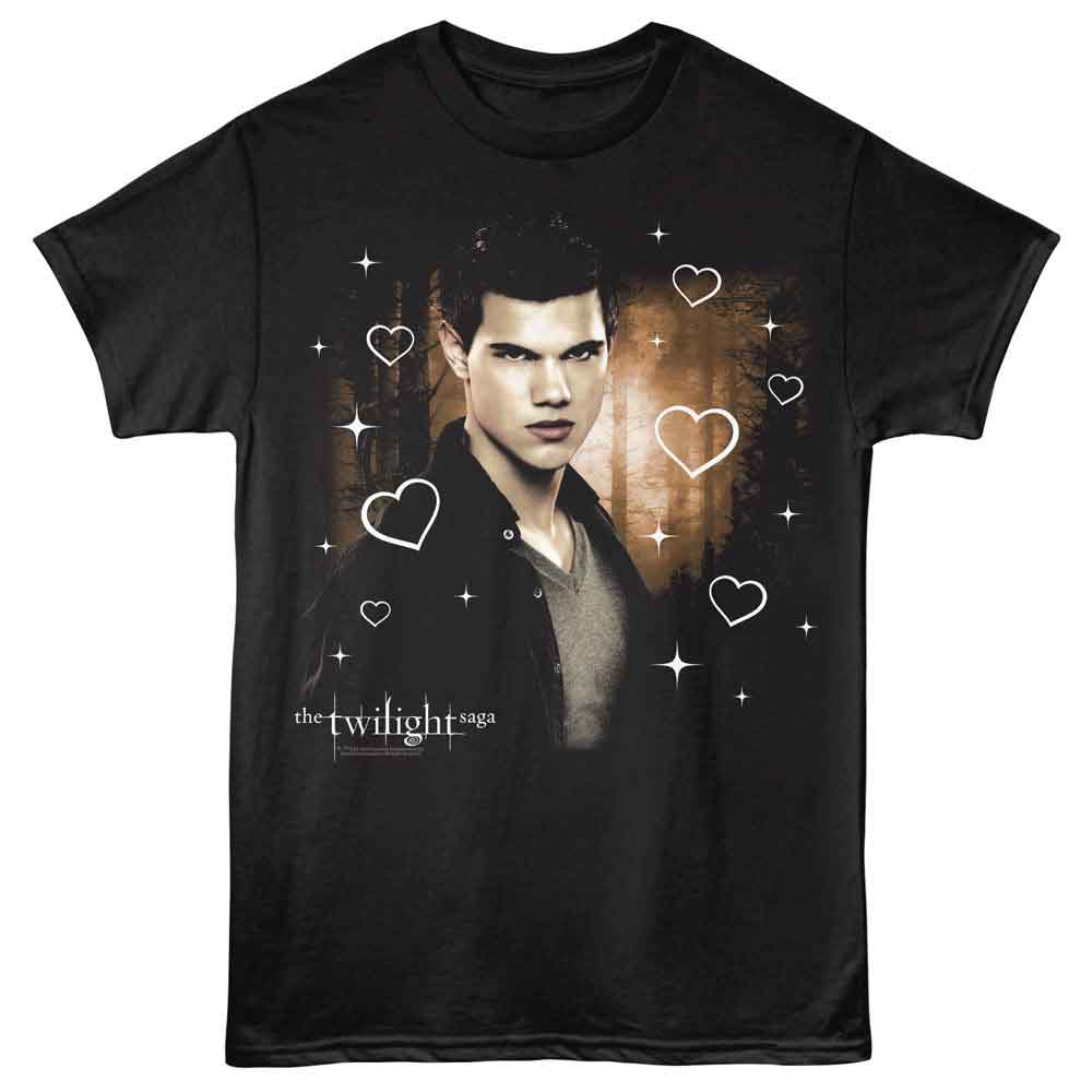 Twilight - TWILIGHT JACOB FOREST HEARTS Adult Shirt