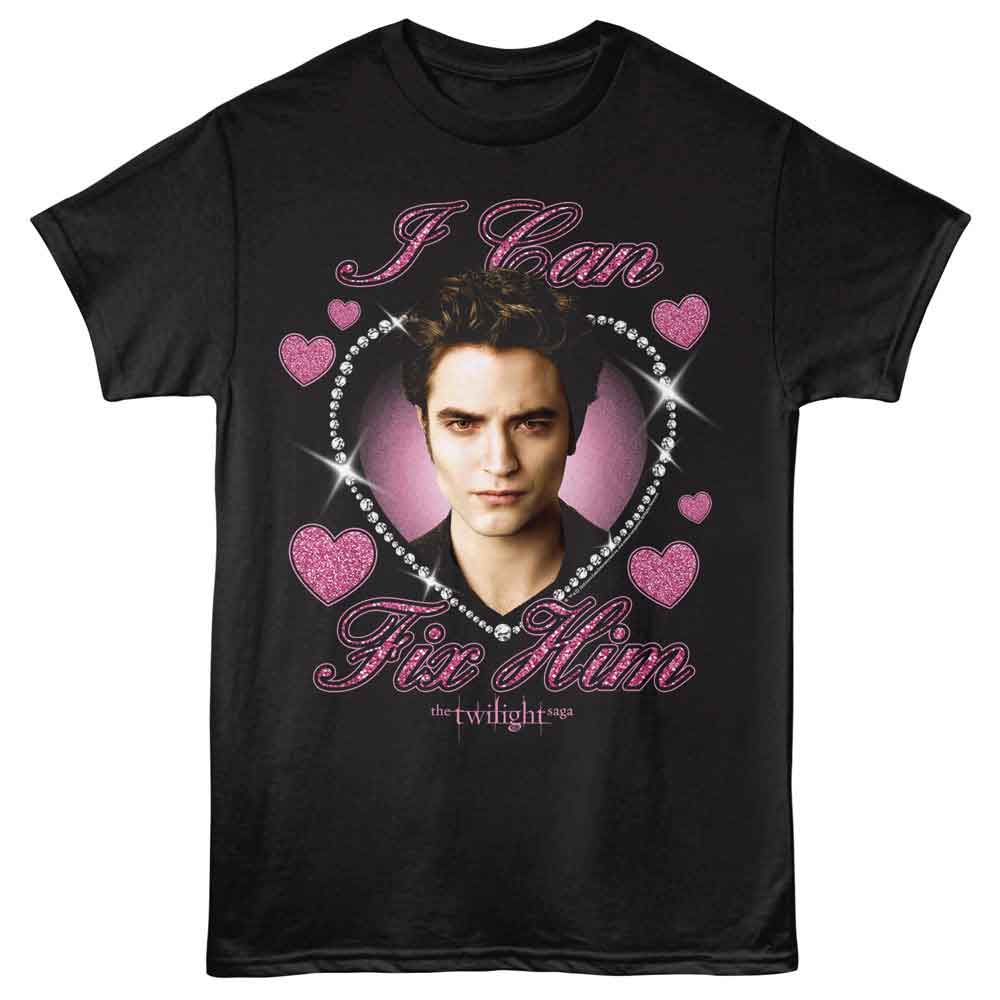 Twilight - TWILIGHT I CAN FIX HIM Adult Shirt