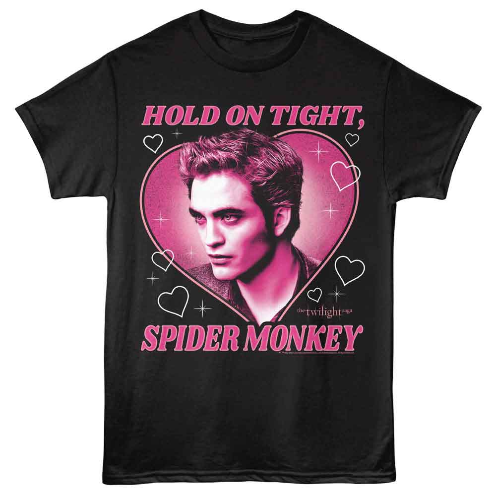 Twilight - TWILIGHT EDWARD HEART SPIDER MONKEY Adult Shirt