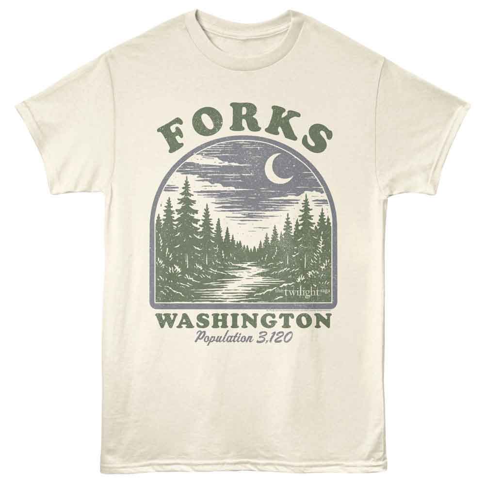 Twilight - TWILIGHT FORKS ARCH Adult Shirt