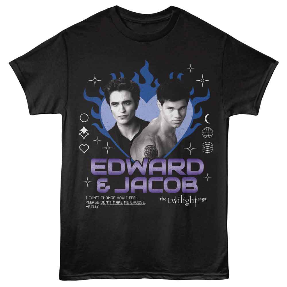 Twilight - TWILIGHT EDWARD JACOB Y2K INSPIRED Adult Shirt
