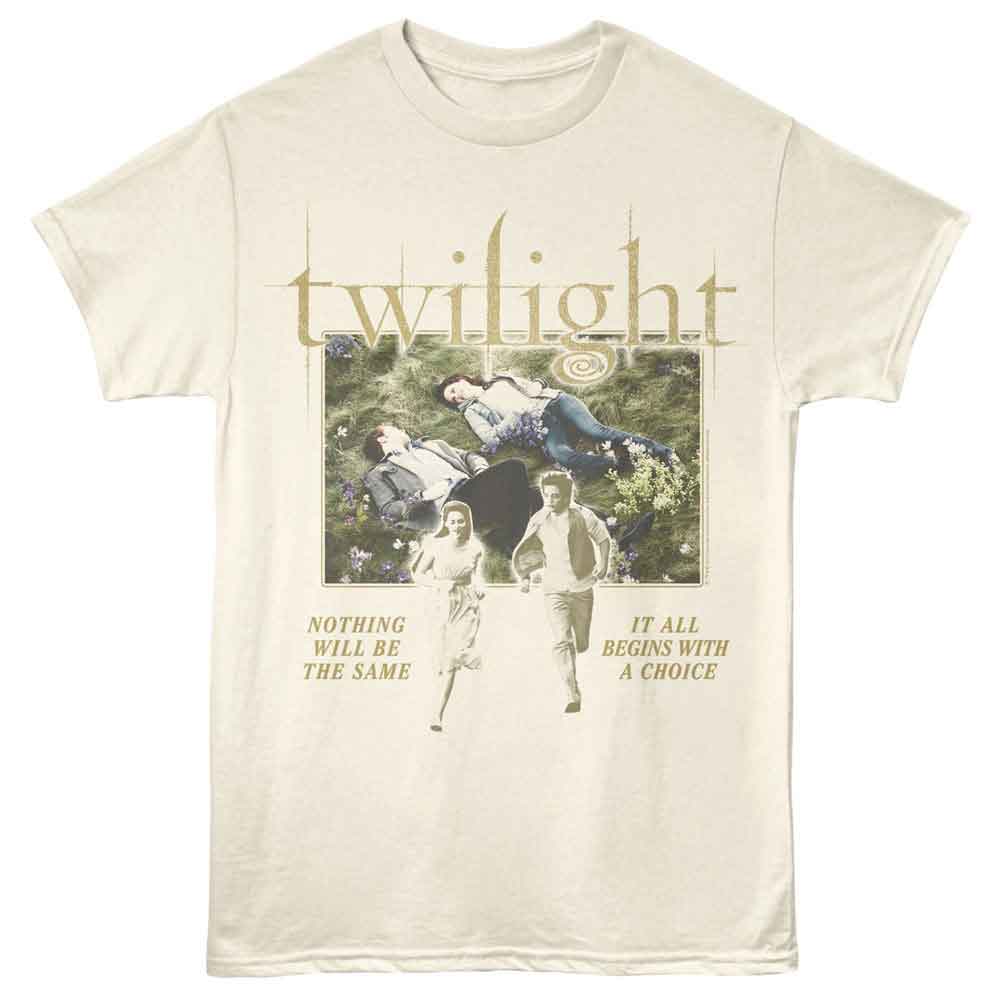 Twilight - TWILIGHT BEGINS WITH A CHOICE Adult Shirt