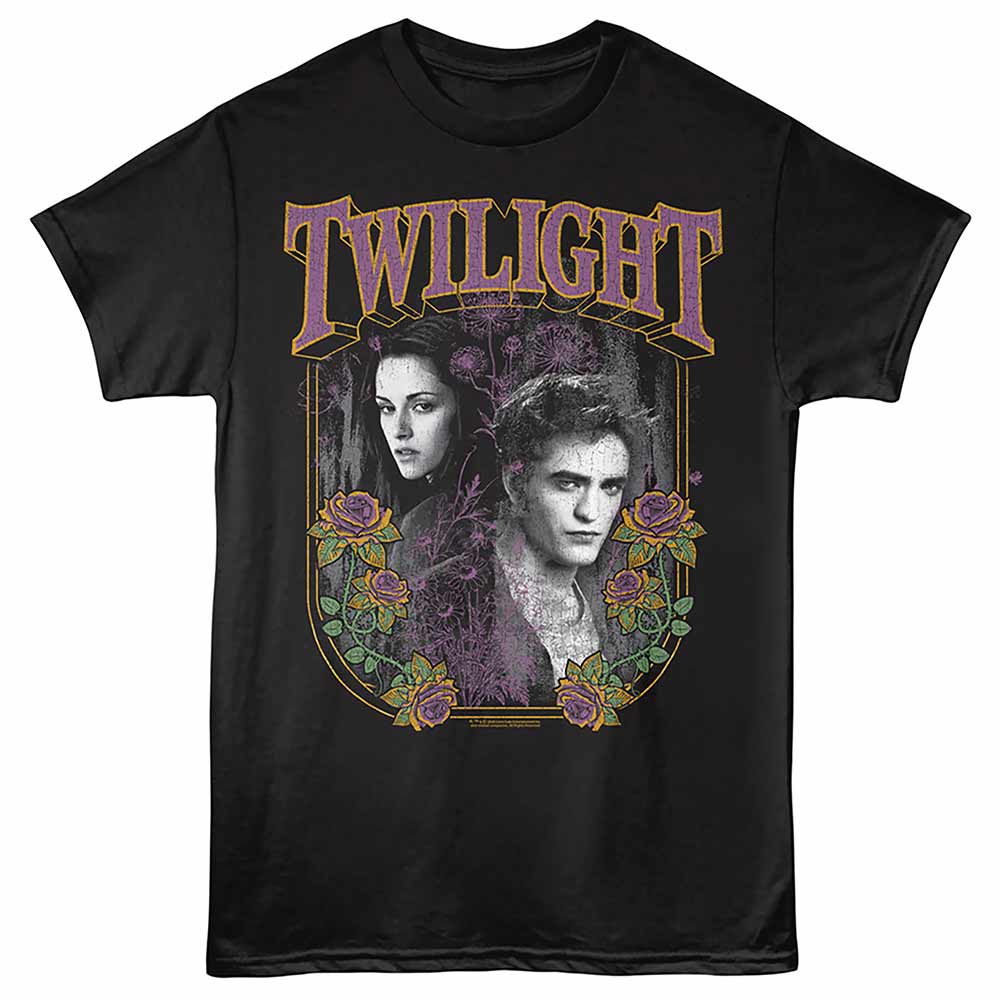 Twilight - TWILIGHT FLORAL COUPLE Adult Shirt