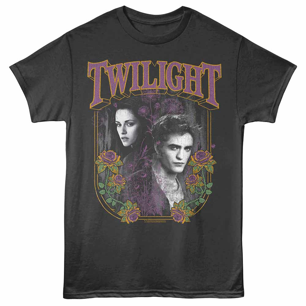 Twilight - TWILIGHT FLORAL COUPLE Adult Shirt