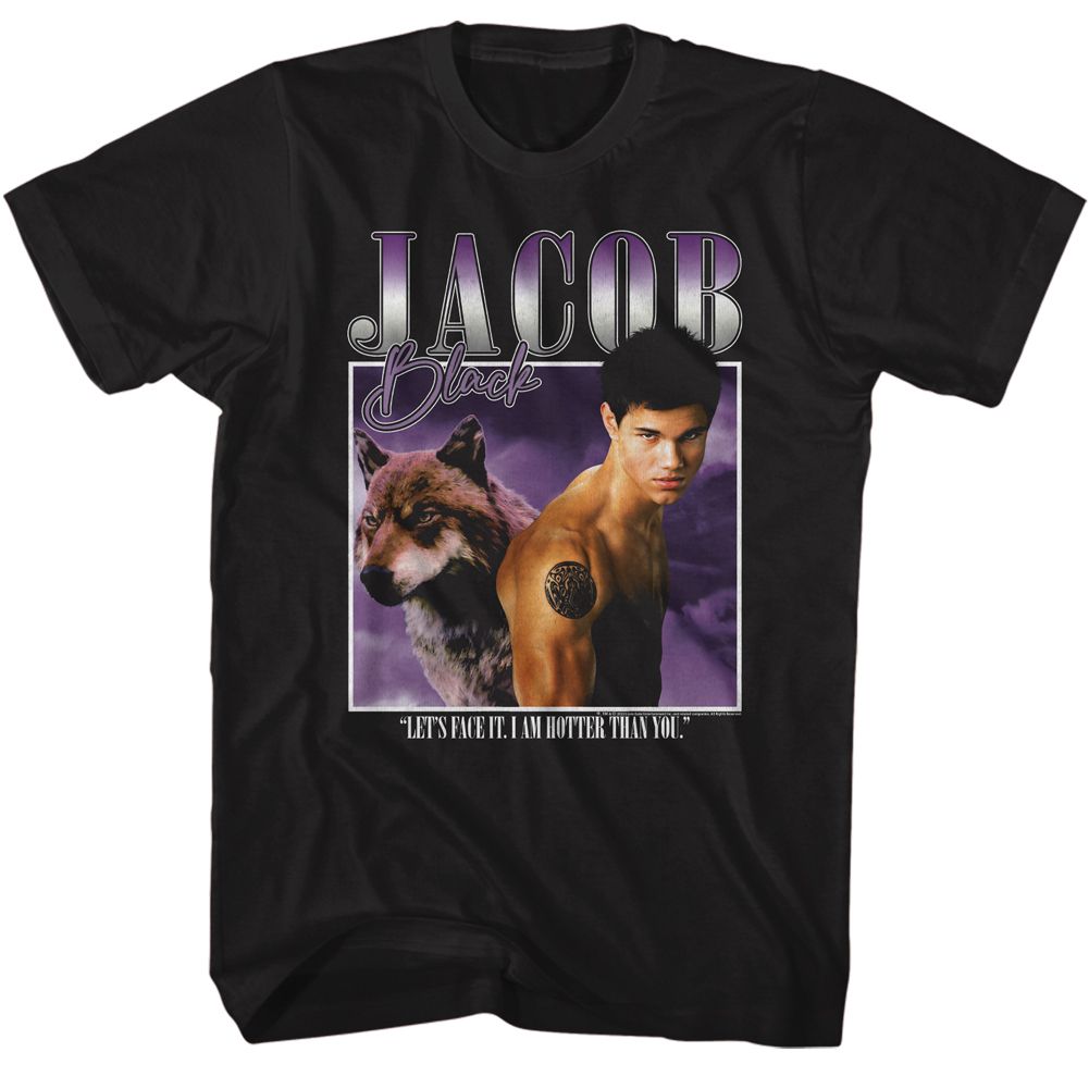 Twilight - TWILIGHT TWO IMAGES JACOB Adult Shirt