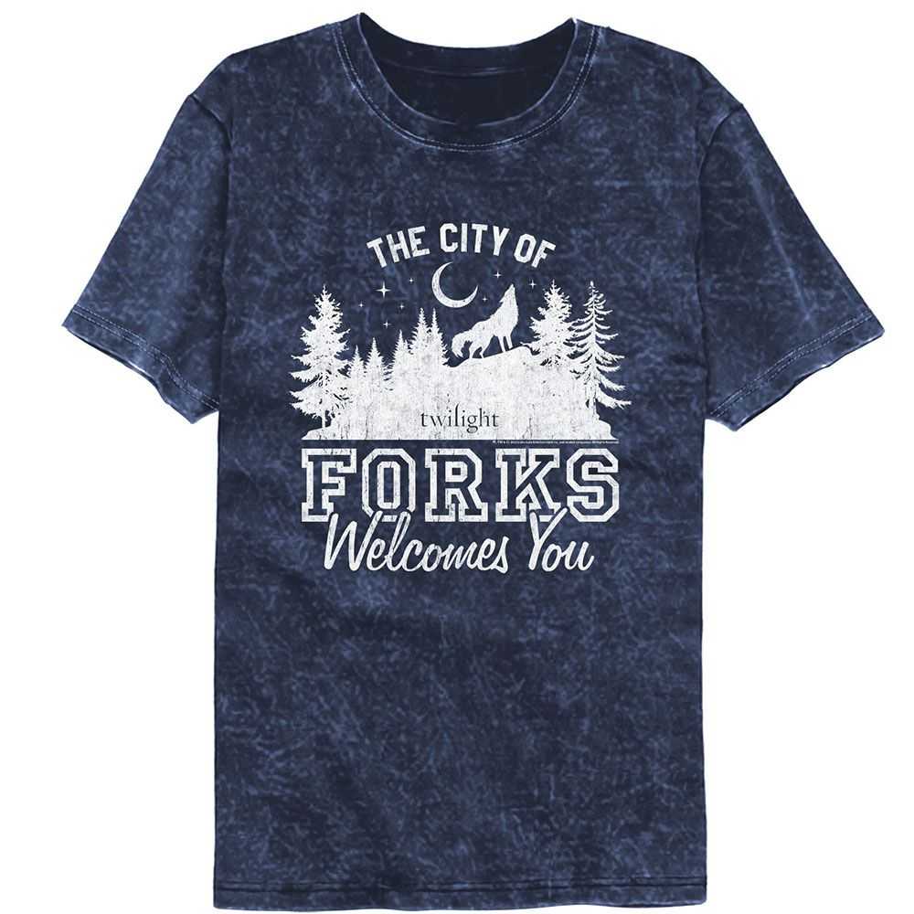 Twilight - TWILIGHT THE CITY OF FORKS Adult Shirt