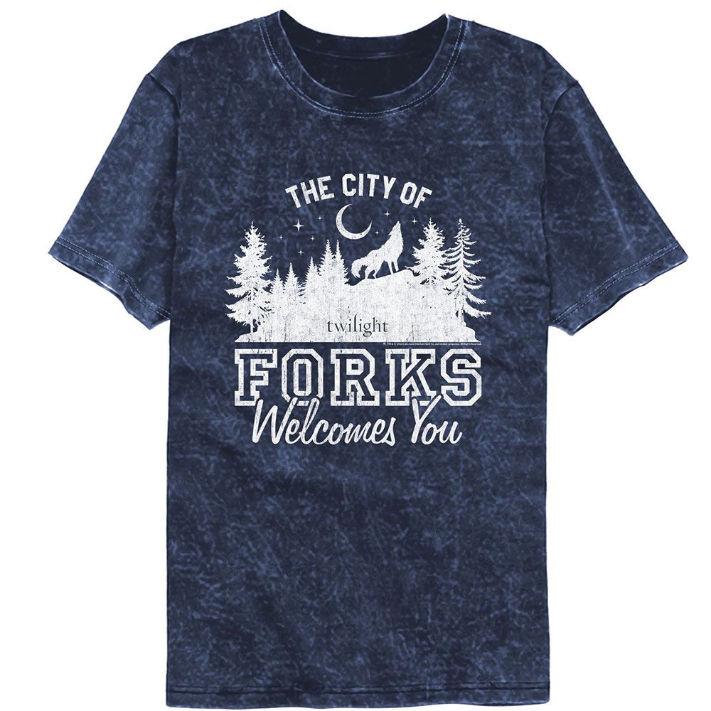 Twilight - TWILIGHT THE CITY OF FORKS Adult Shirt