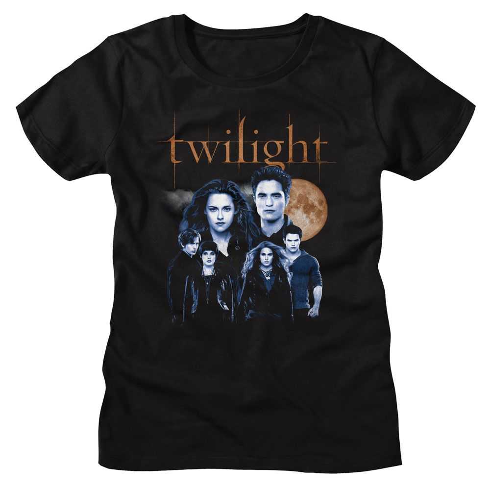 Twilight - TWILIGHT CULLEN FAMILY WITH MOON Adult Shirt