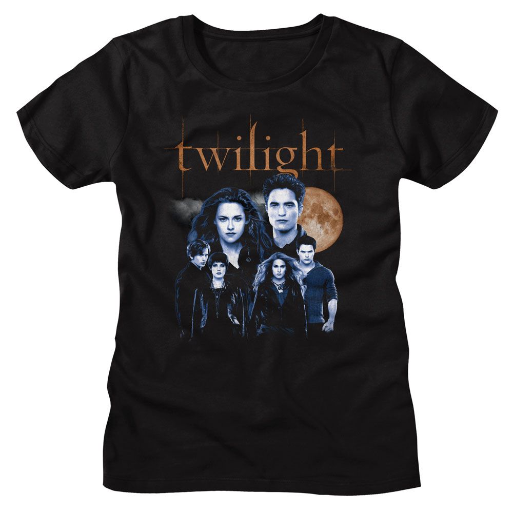 Twilight - TWILIGHT CULLEN FAMILY WITH MOON Adult Shirt