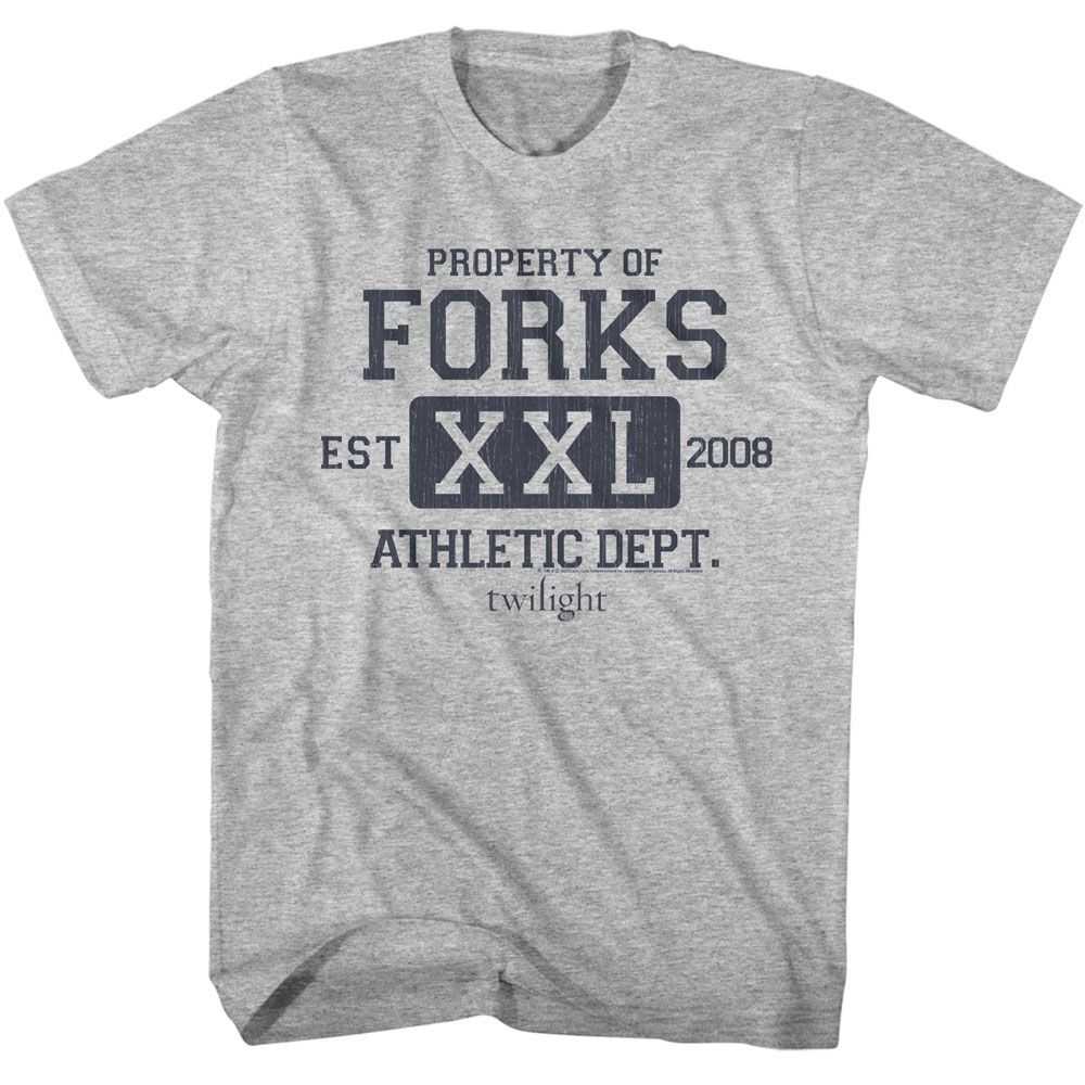 Twilight - TWILIGHT FORKS ATHLETIC DEPT Adult Shirt