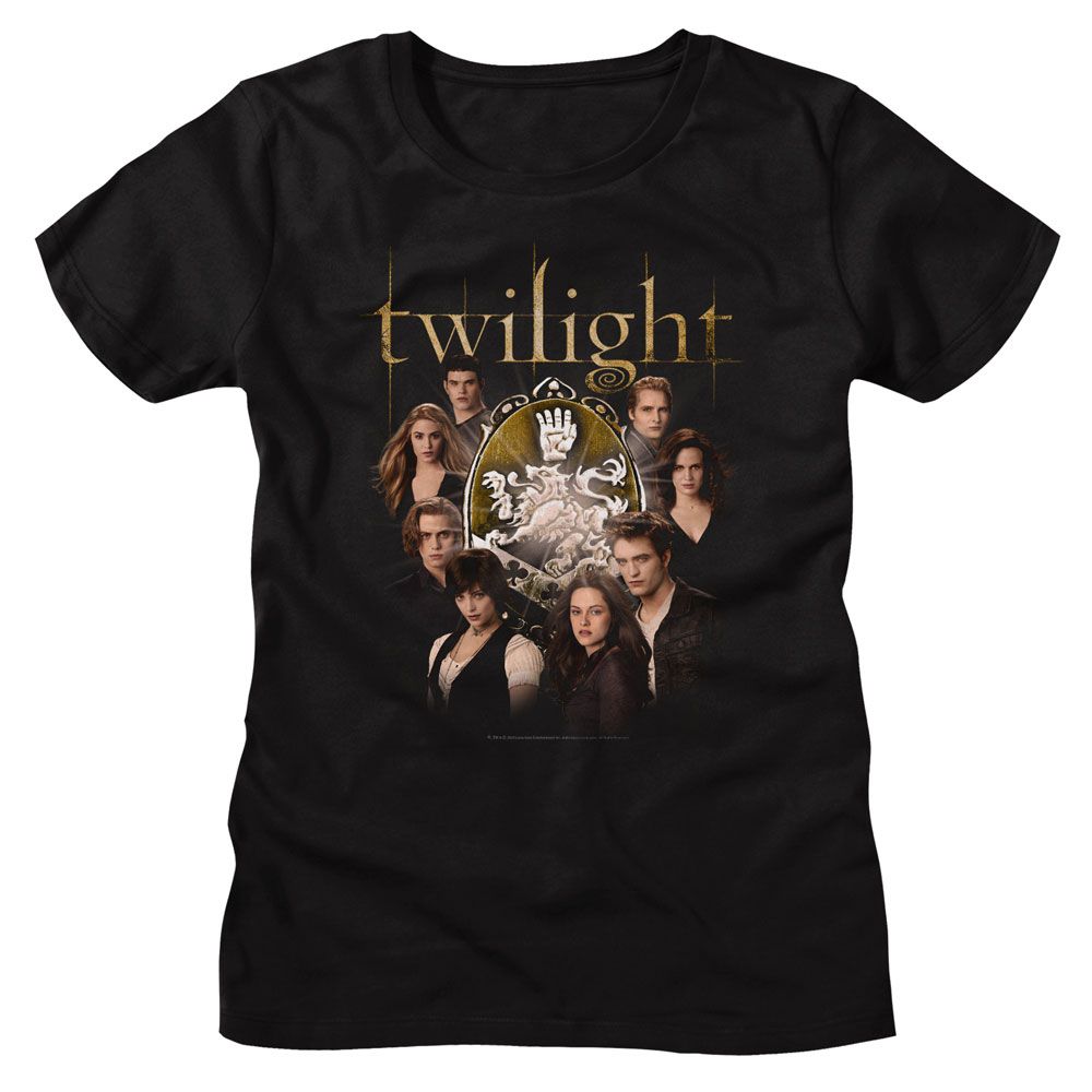 Twilight - TWILIGHT CULLEN FAMILY WITH CREST Adult Shirt