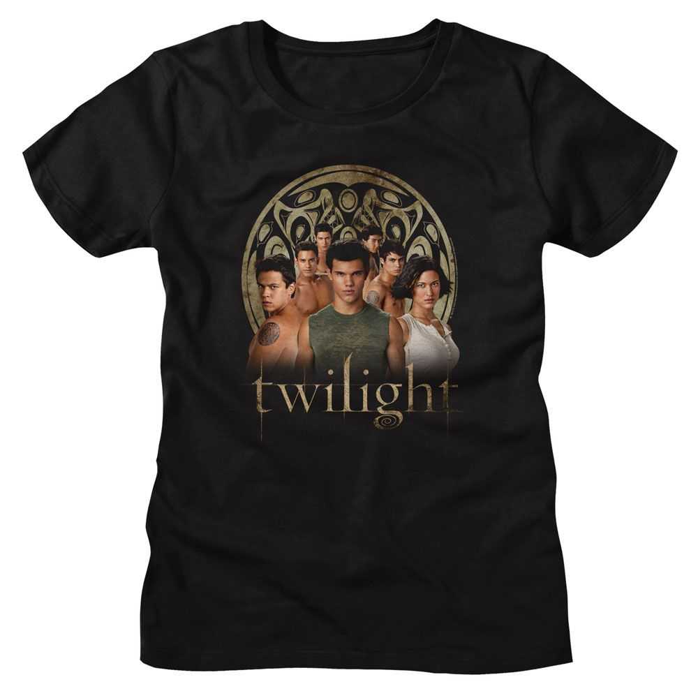 Twilight - TWILIGHT WOLF PACK GROUP PHOTO Adult Shirt