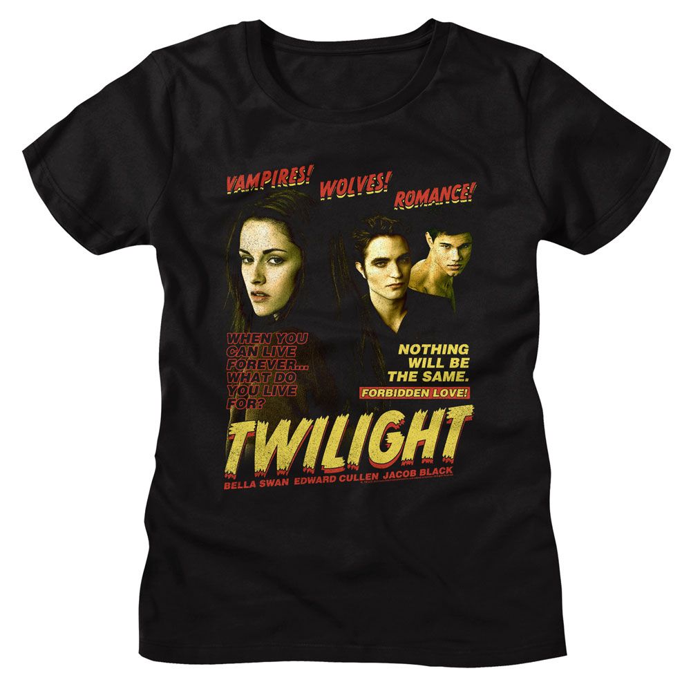 Twilight - TWILIGHT VAMPIRES WOLVES ROMANCE Adult Shirt