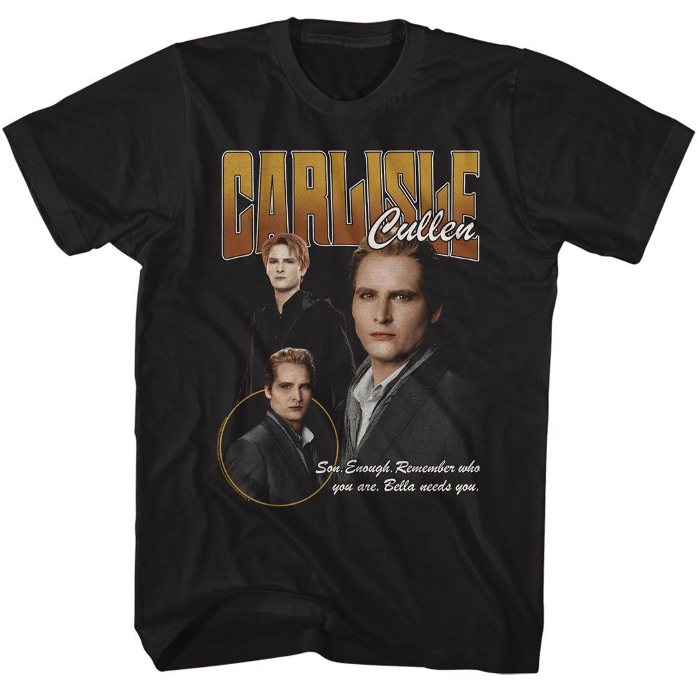 Twilight - TWILIGHT CARLISLE BELLA NEEDS YOU QUOTE Adult Shirt