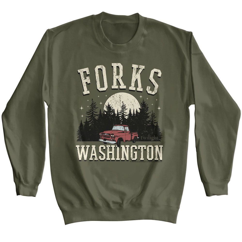 Twilight - TWILIGHT FORKS TRUCK Adult Shirt