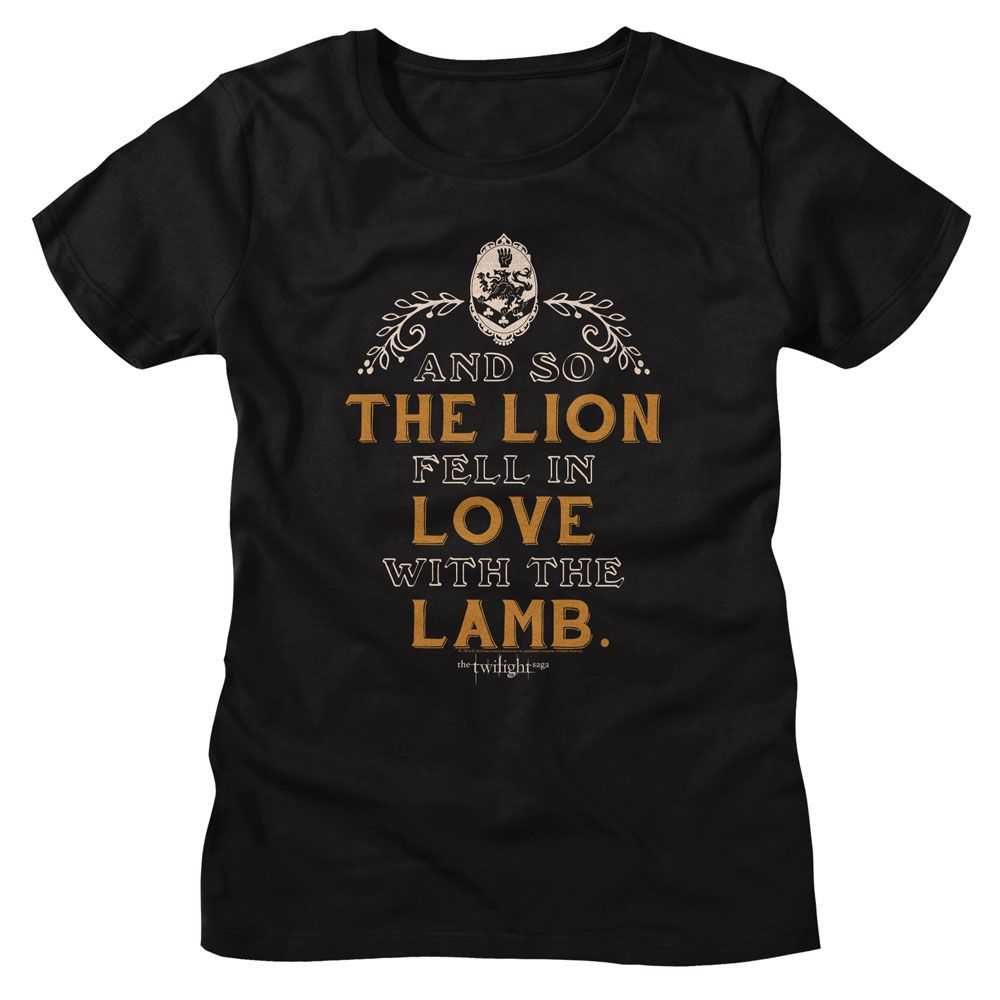 Twilight - TWILIGHT LION LAMB QUOTE Adult Shirt