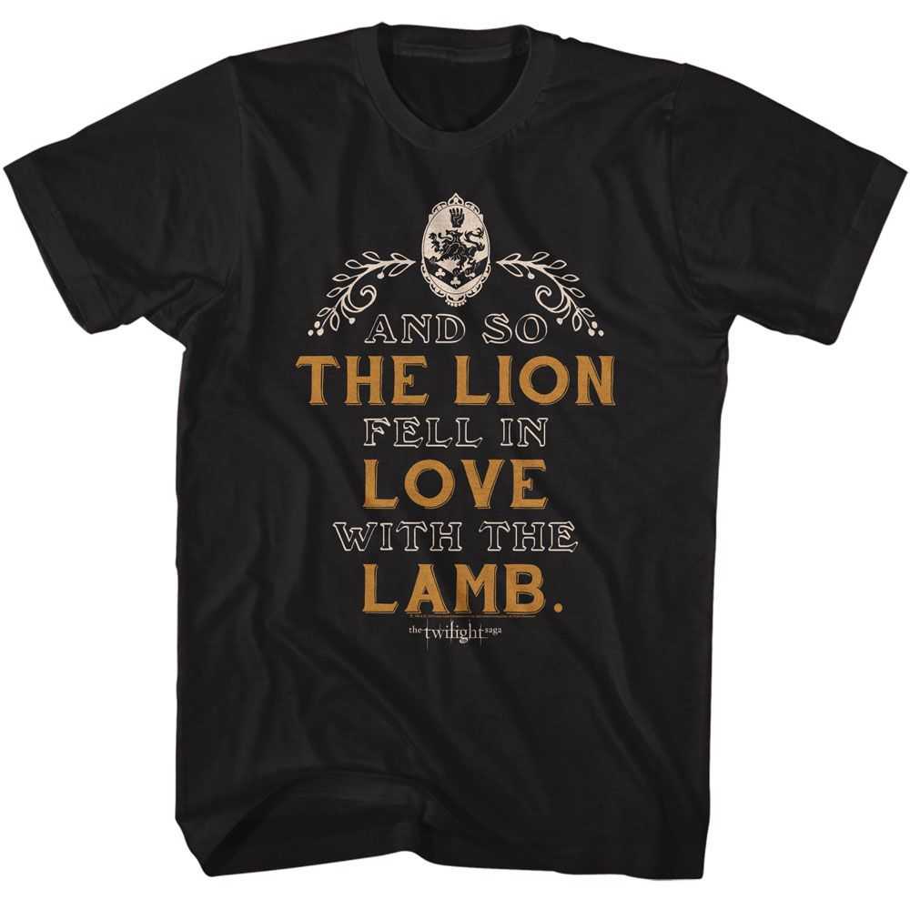 Twilight - TWILIGHT LION LAMB QUOTE Adult Shirt