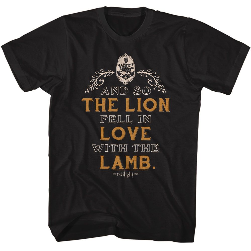Twilight - TWILIGHT LION LAMB QUOTE Adult Shirt