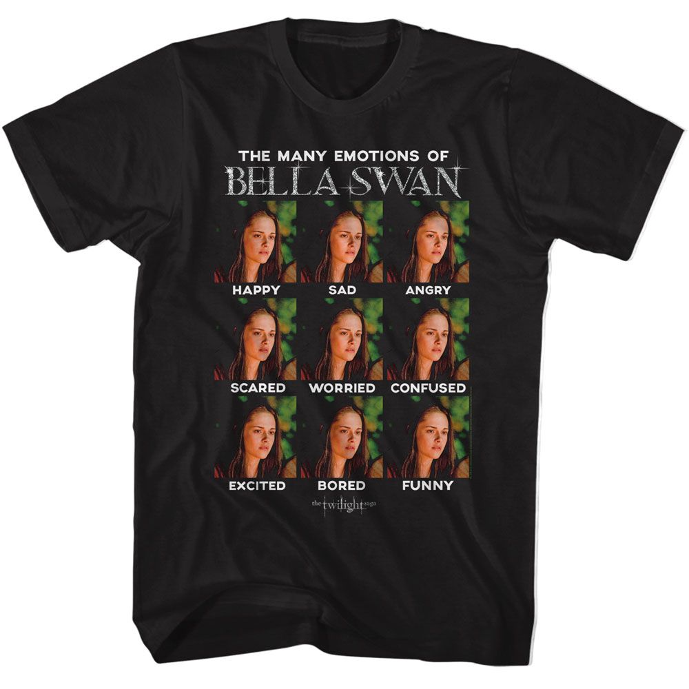 Twilight - TWILIGHT MANY EMOTIONS Adult Shirt