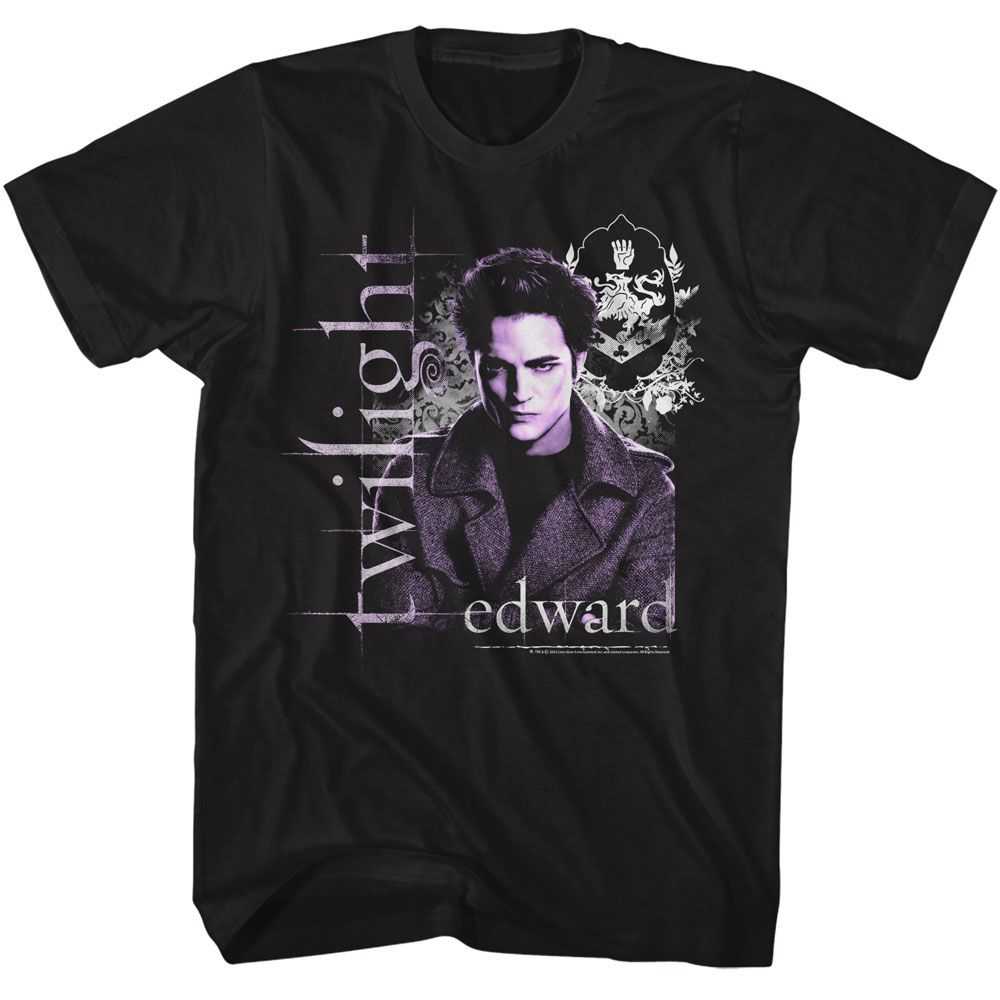 Twilight - TWILIGHT EDWARD AND CREST Adult Shirt