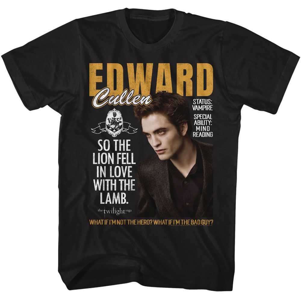 Twilight - TWILIGHT EDWARD LION FELL IN LOVE Adult Shirt