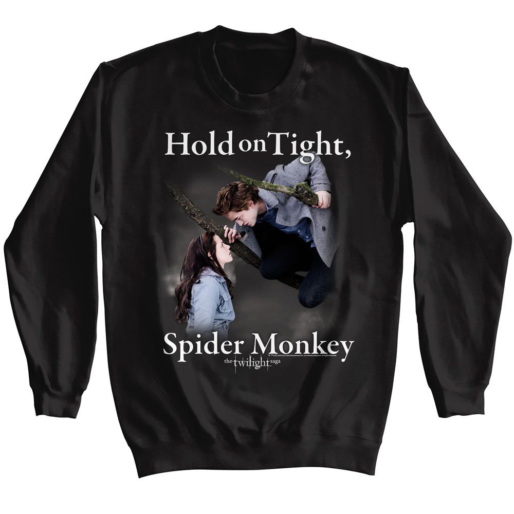 Twilight - TWILIGHT HOLD ON SPIDER MONKEY Adult Shirt