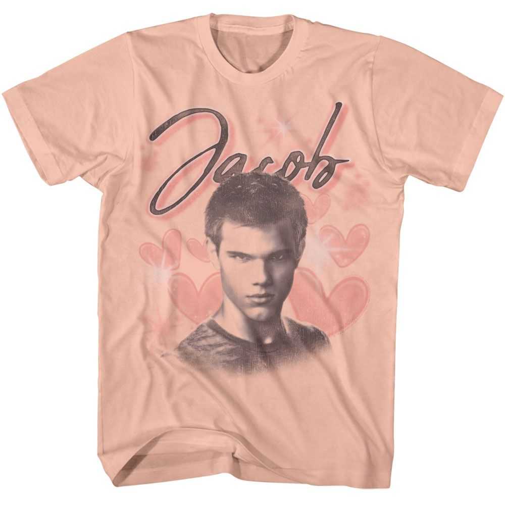 Twilight - TWILIGHT JACOB HEARTS Adult Shirt