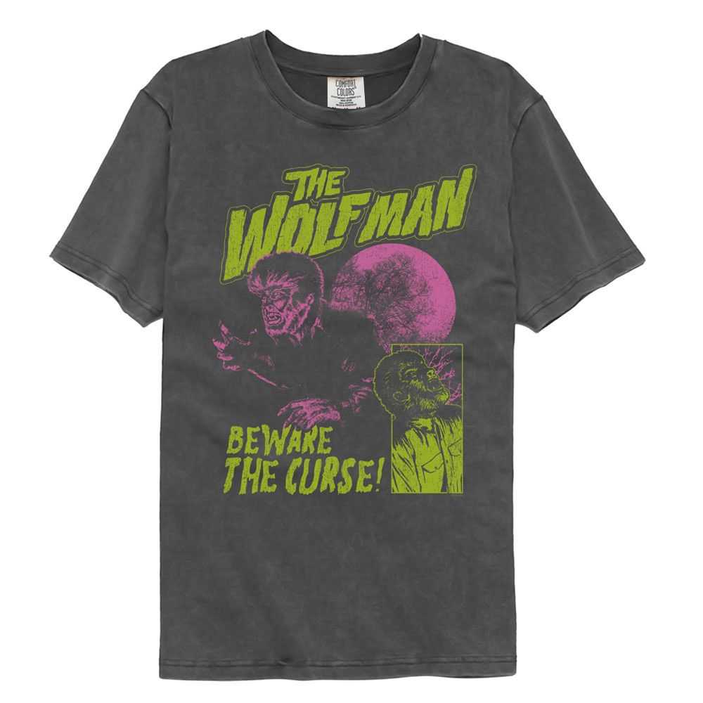 Universal Monsters - UNIVERSAL MONSTERS BEWARE THE CURSE Adult Shirt